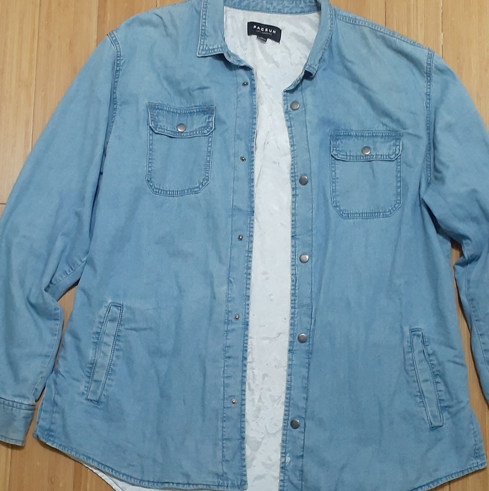 Quilted Denim Jacket